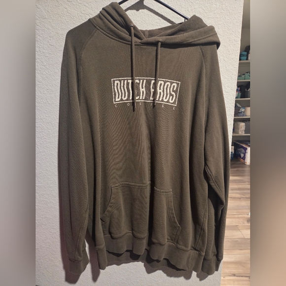 Dutch Bros Forest Green Hoodie XL - Picture 1 of 5